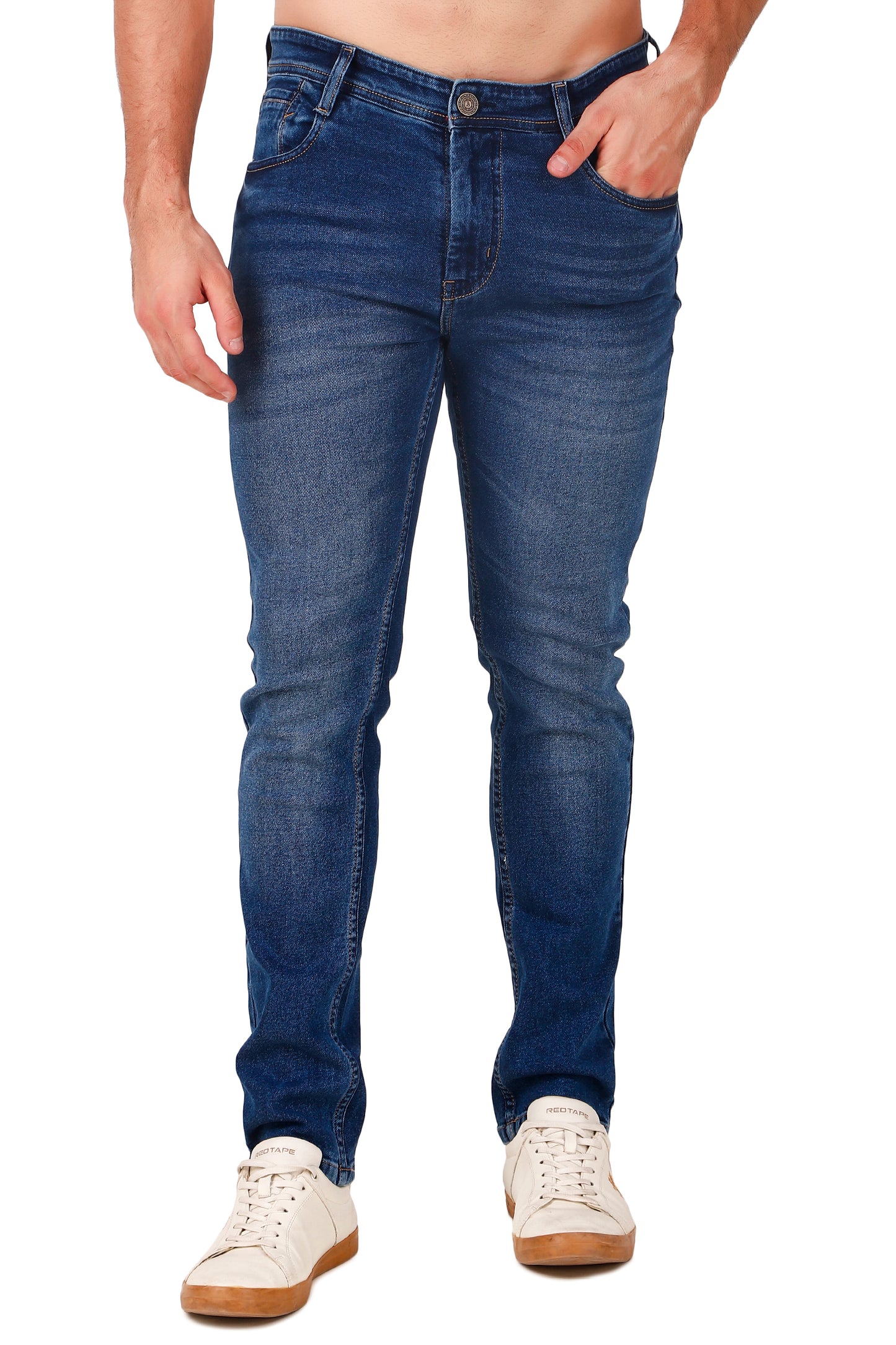 Dark Blue Denim Jeans / ARTICLE NO. - JB05