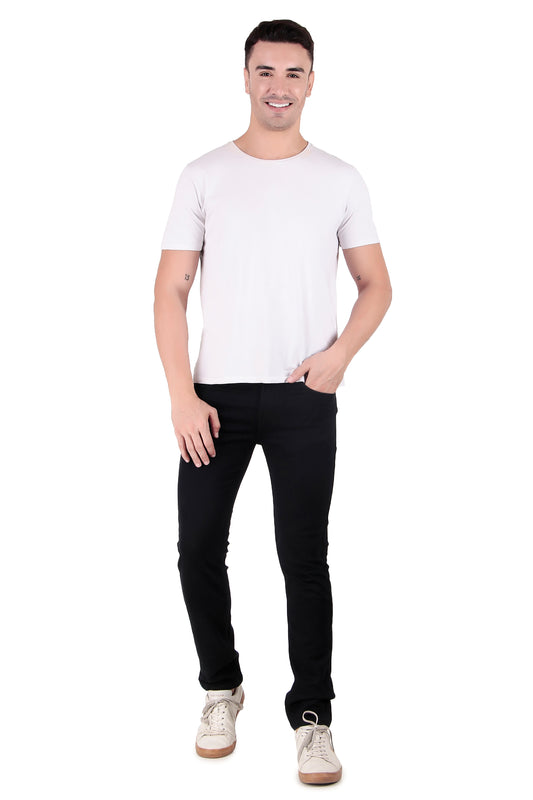 Rich Black Denim Jeans / ARTICLE NO.- JB16