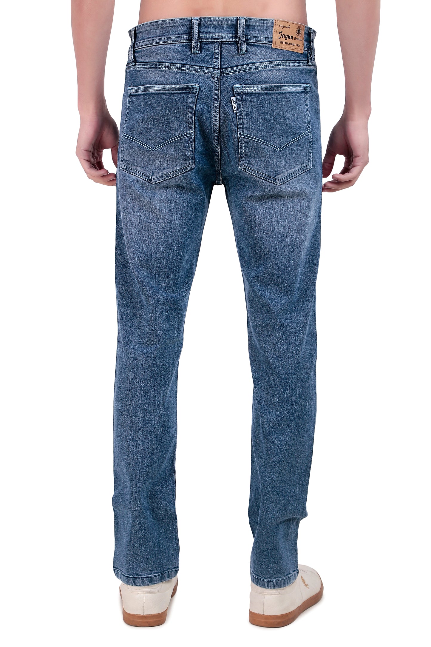 Mid-Blue Denim Jeans / Article no.- JB23