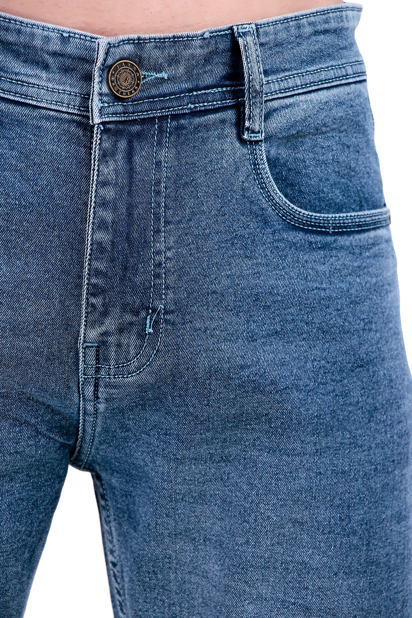 Mid-Blue Denim Jeans / Article no.- JB23