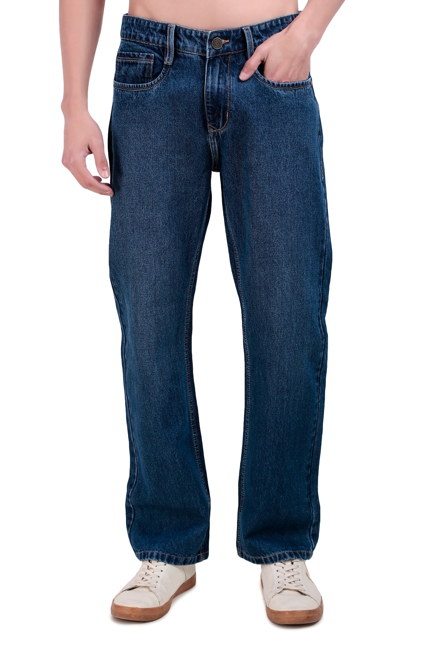 Blue Straight Fit Denim Jeans / Article no.- JB25