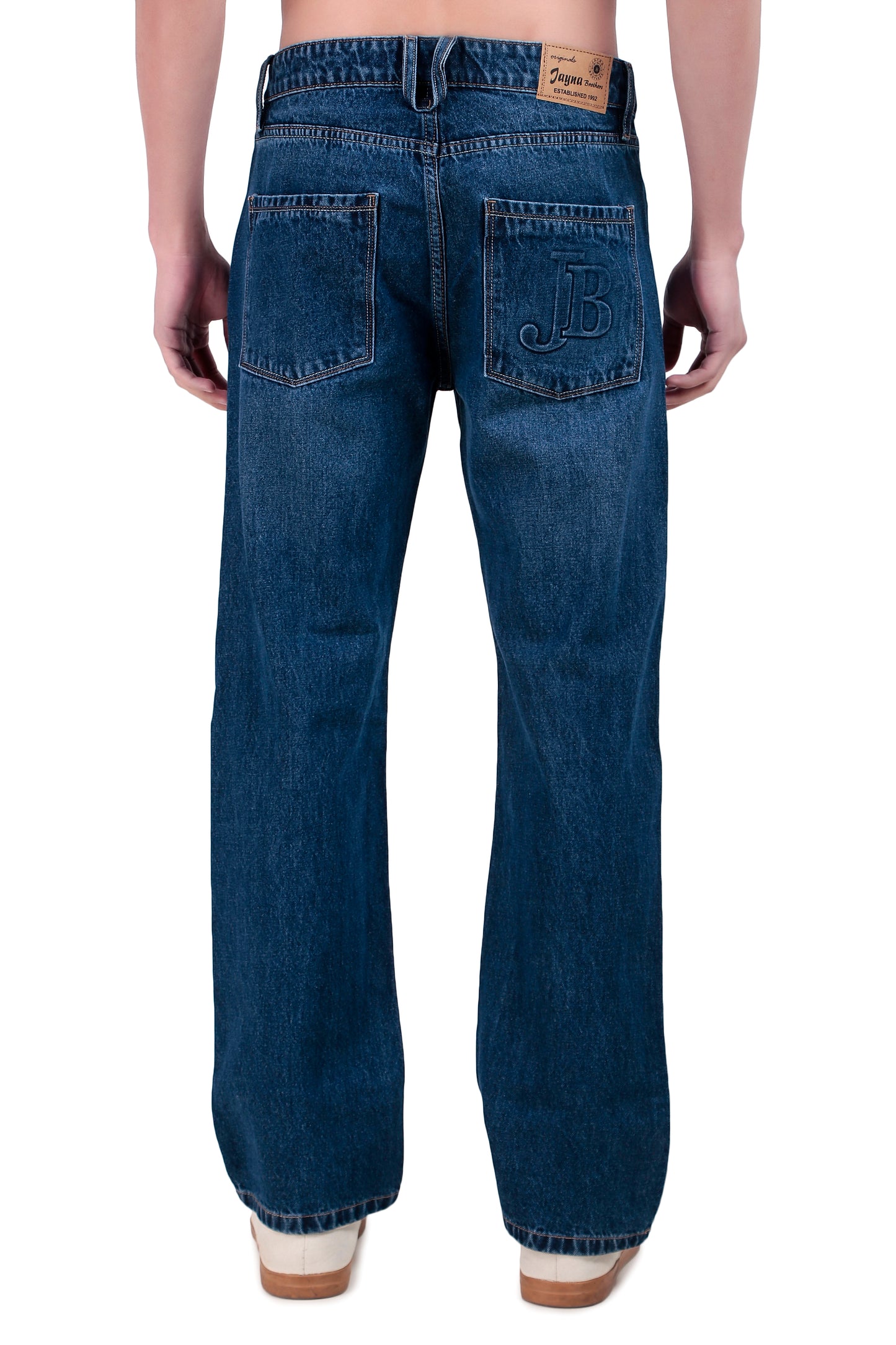 Blue Straight Fit Denim Jeans / Article no.- JB25