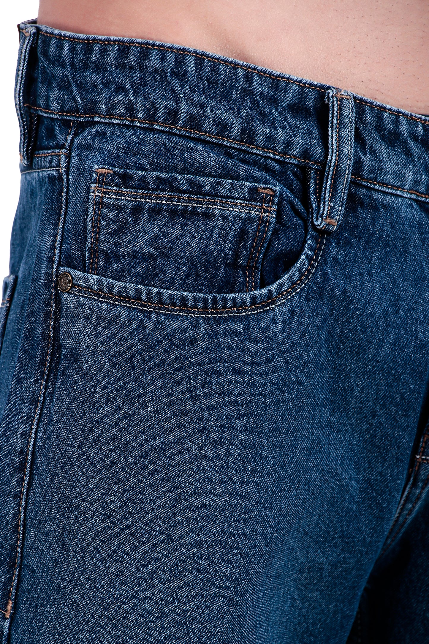 Blue Straight Fit Denim Jeans / Article no.- JB25