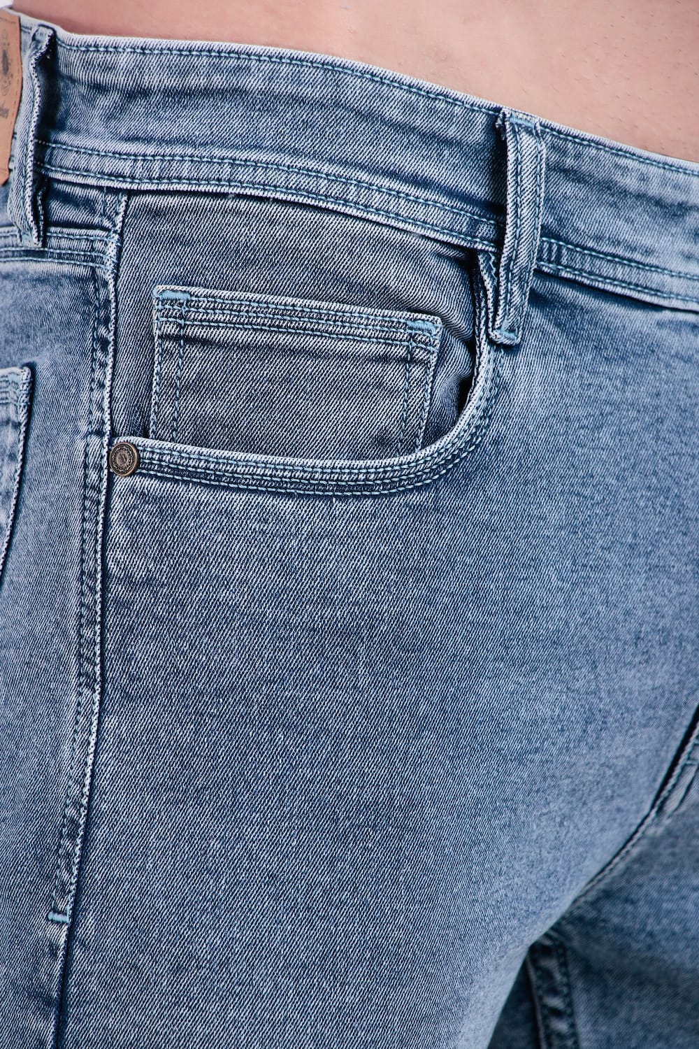 Mid-Blue Denim Jeans / Article no.- JB24