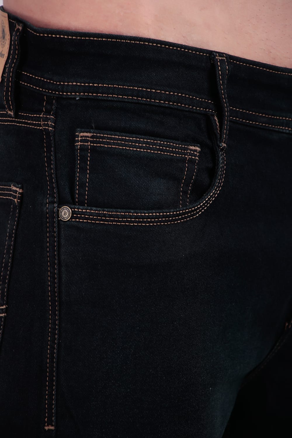 Dusty Black Denim Jeans / Article no. - JB20