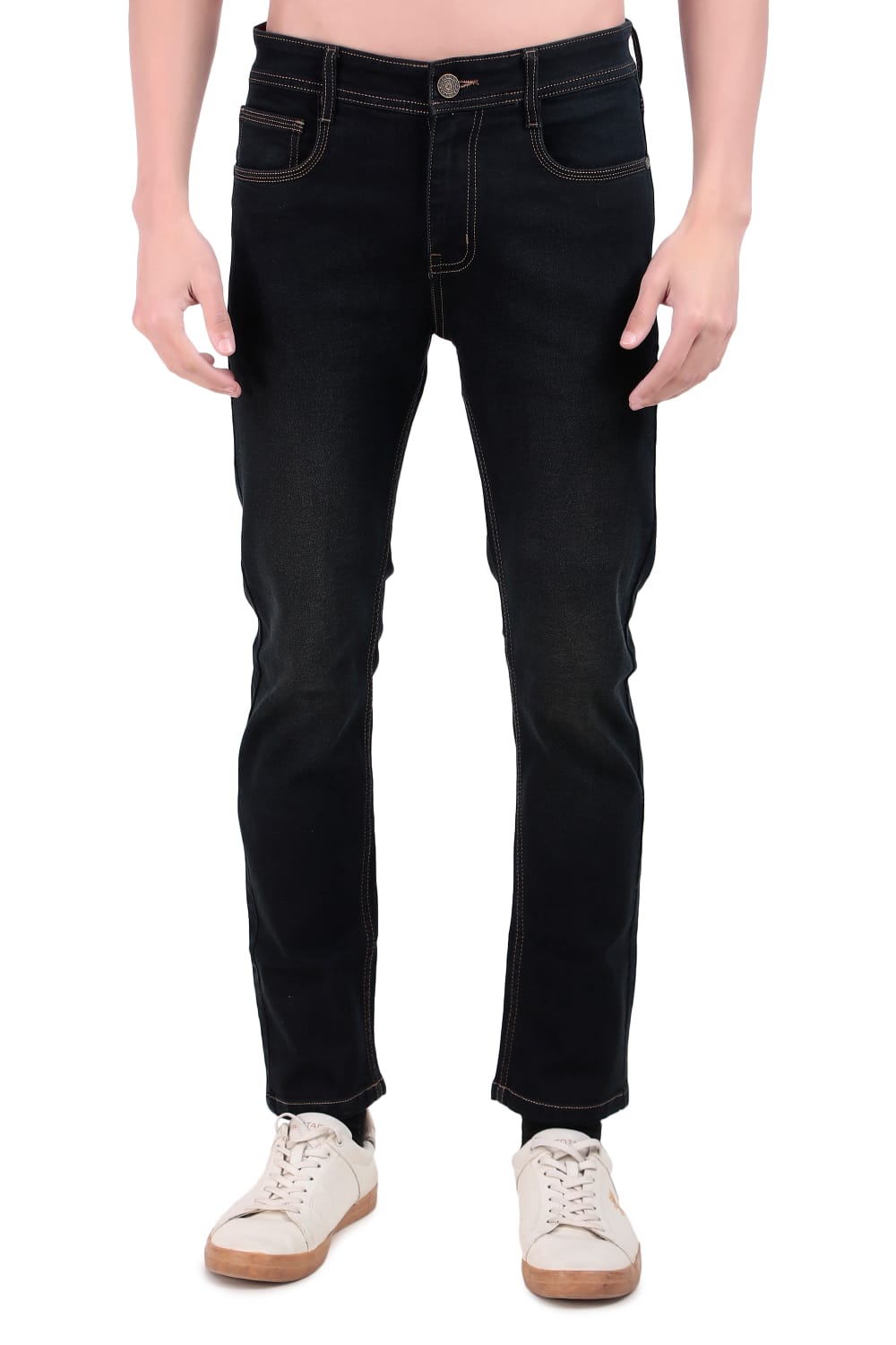 Dusty Black Denim Jeans / Article no. - JB20