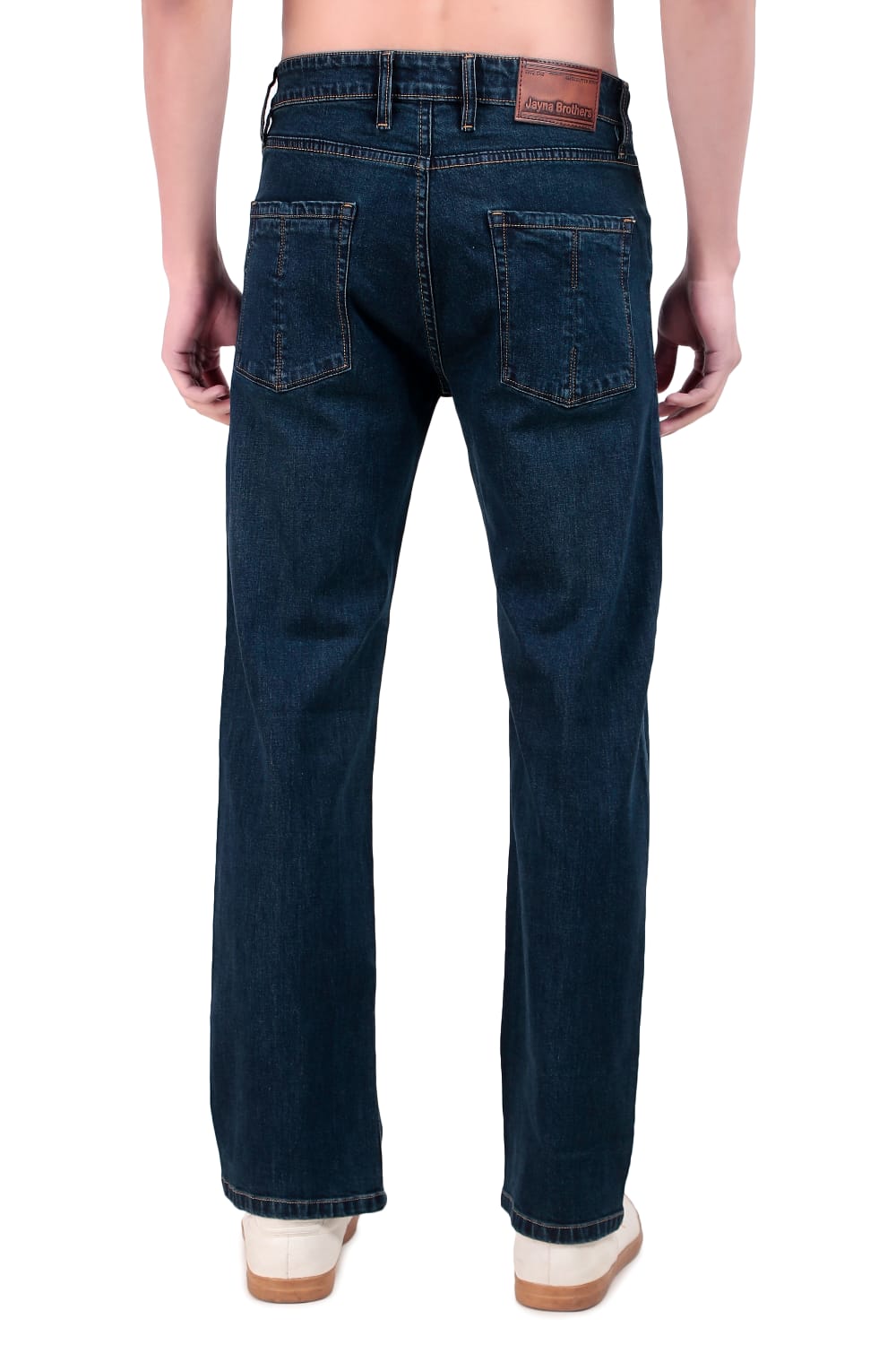 Blue Tinted Straight Fit Denim Jeans / Article no.- JB27