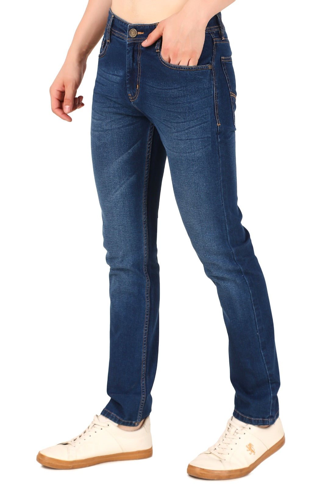 Mid Blue Denim Jeans / Article no.- JB02