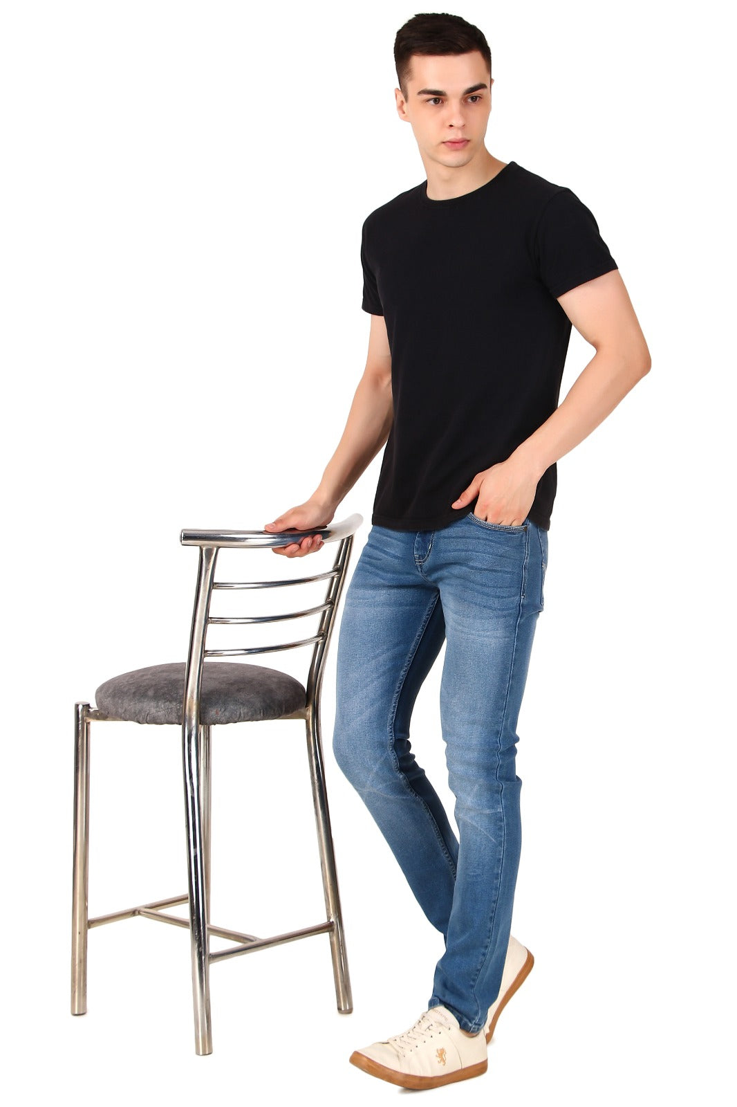 Sky Blue Denim Jeans / ARTICLE NO.- JB03