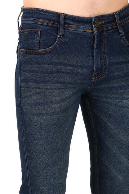 Mid Blue Dusty Denim Jeans / ARTICLE NO.- JB04