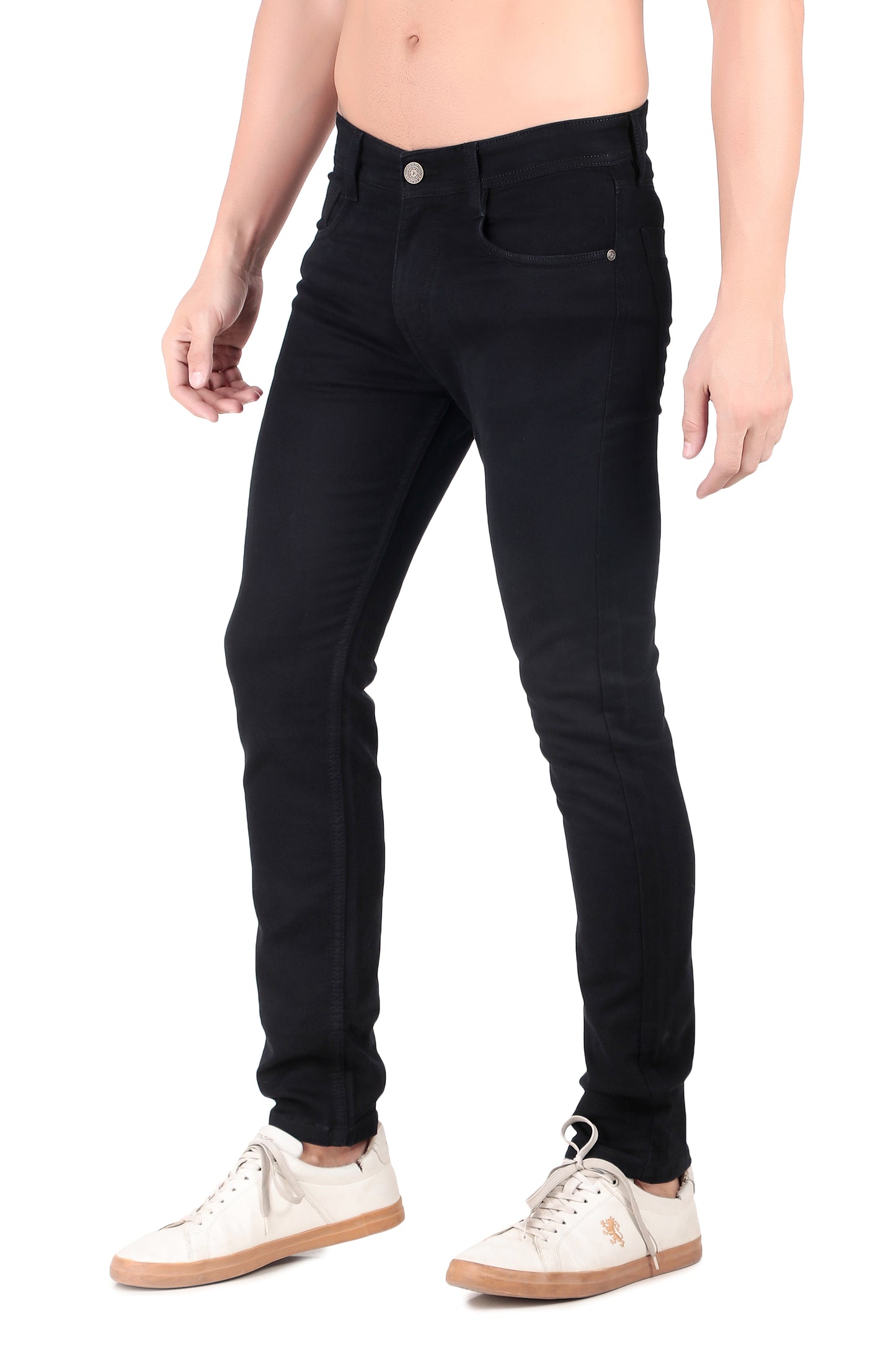 Rich Black Denim Jeans / ARTICLE NO.- JB16