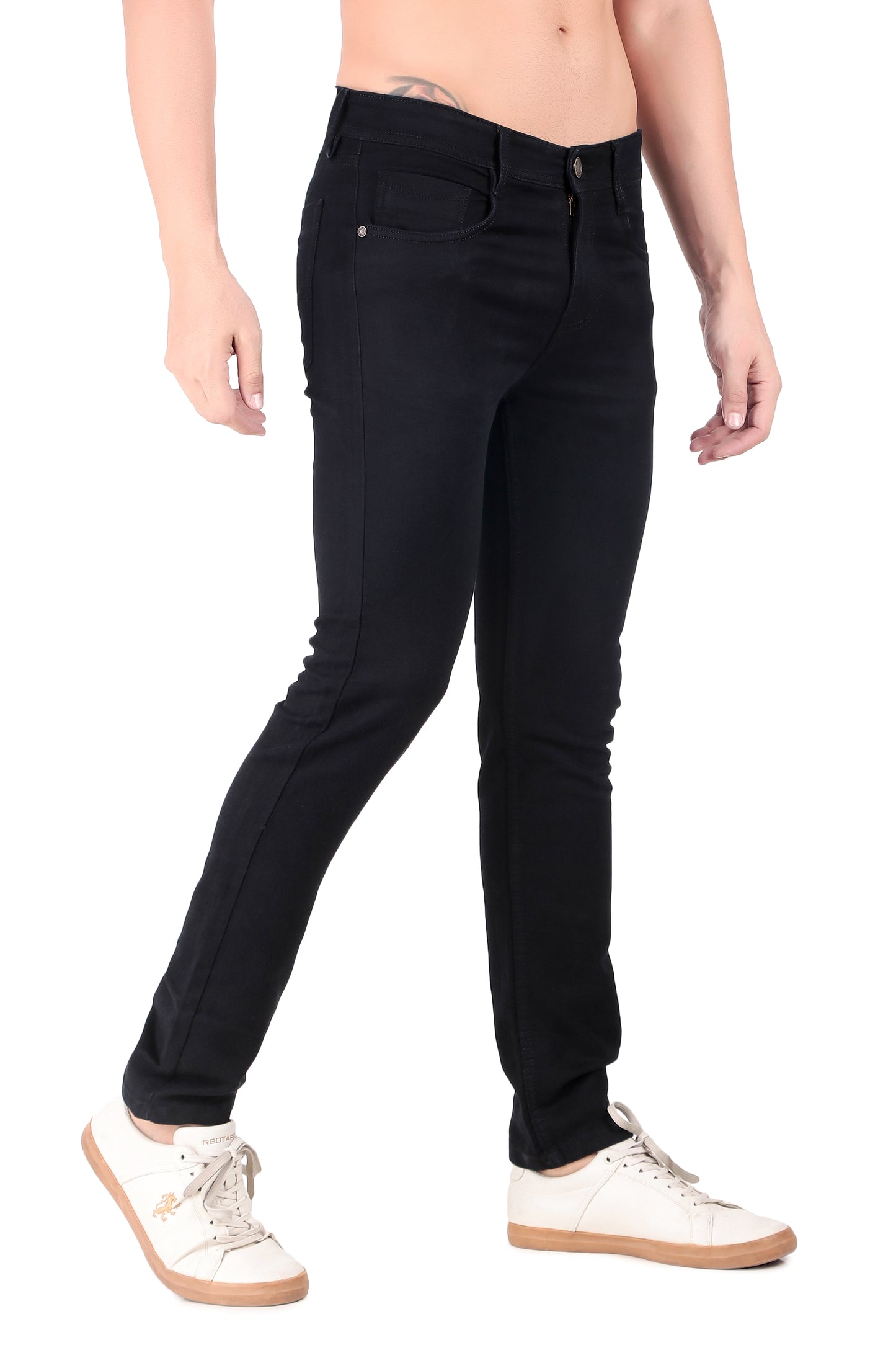 Rich Black Denim Jeans / ARTICLE NO.- JB16