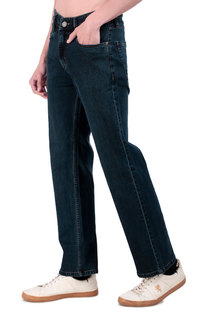 Deep Blue Straight Fit Denim Jeans / Article no.- JB28
