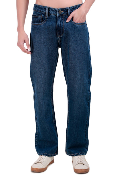 Blue Straight Fit Denim Jeans / Article no.- JB25