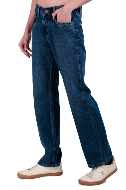 Blue Straight Fit Denim Jeans / Article no.- JB25