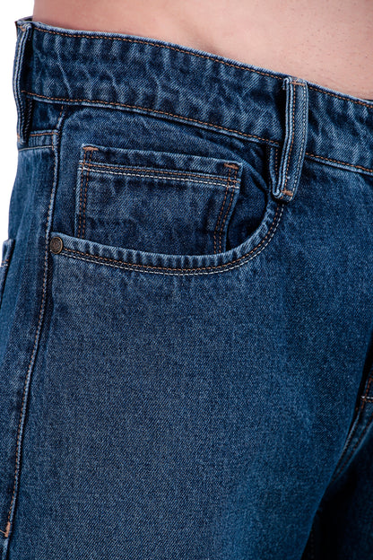 Blue Straight Fit Denim Jeans / Article no.- JB25
