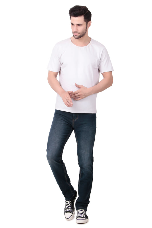 Blue Green Tint Denim Jeans / ARTICLE NO.- JB06