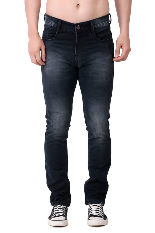 Dark Black Denim Jeans / ARTICLE NO.- JB09