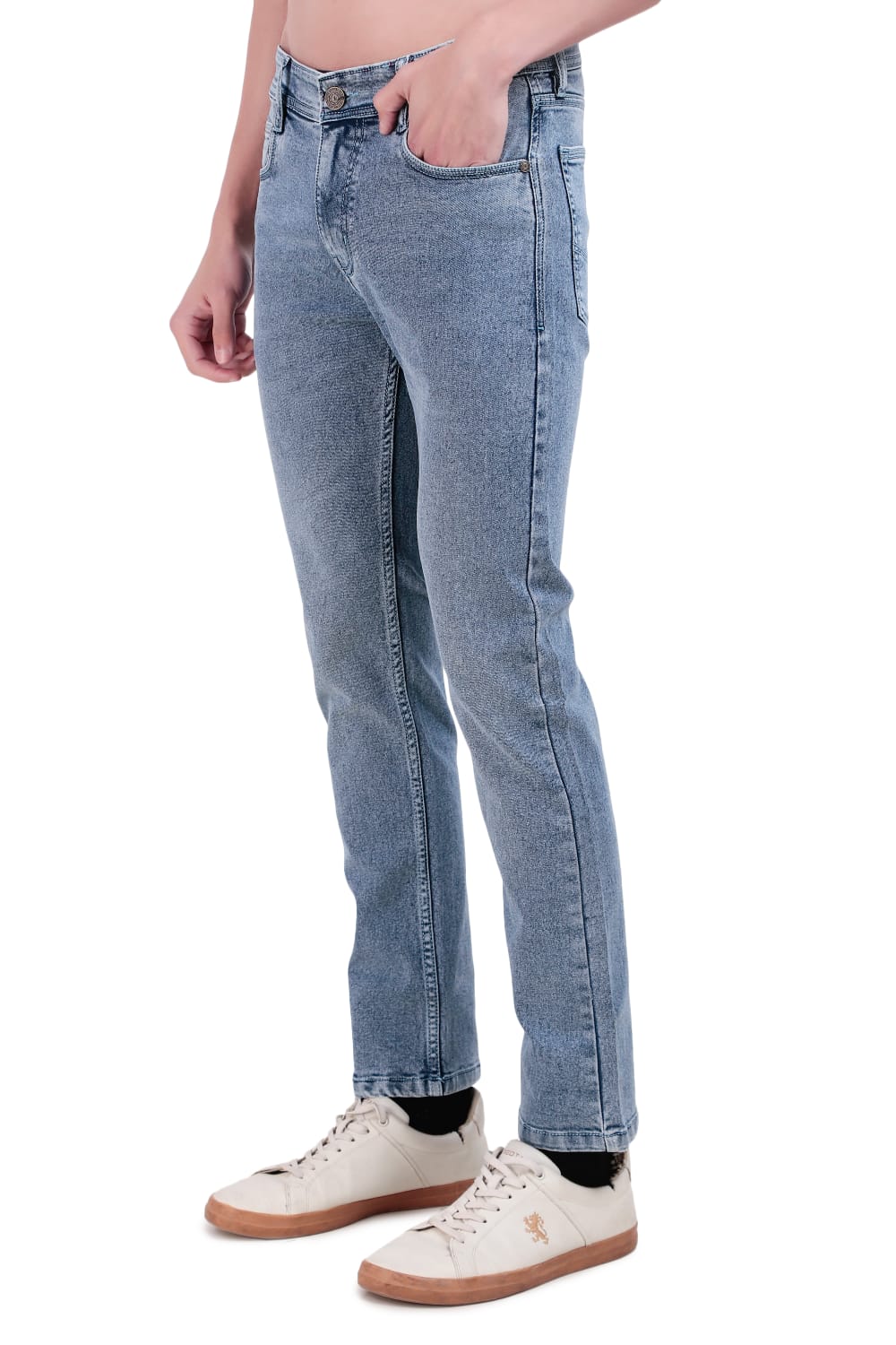 Mid-Blue Denim Jeans / Article no.- JB24