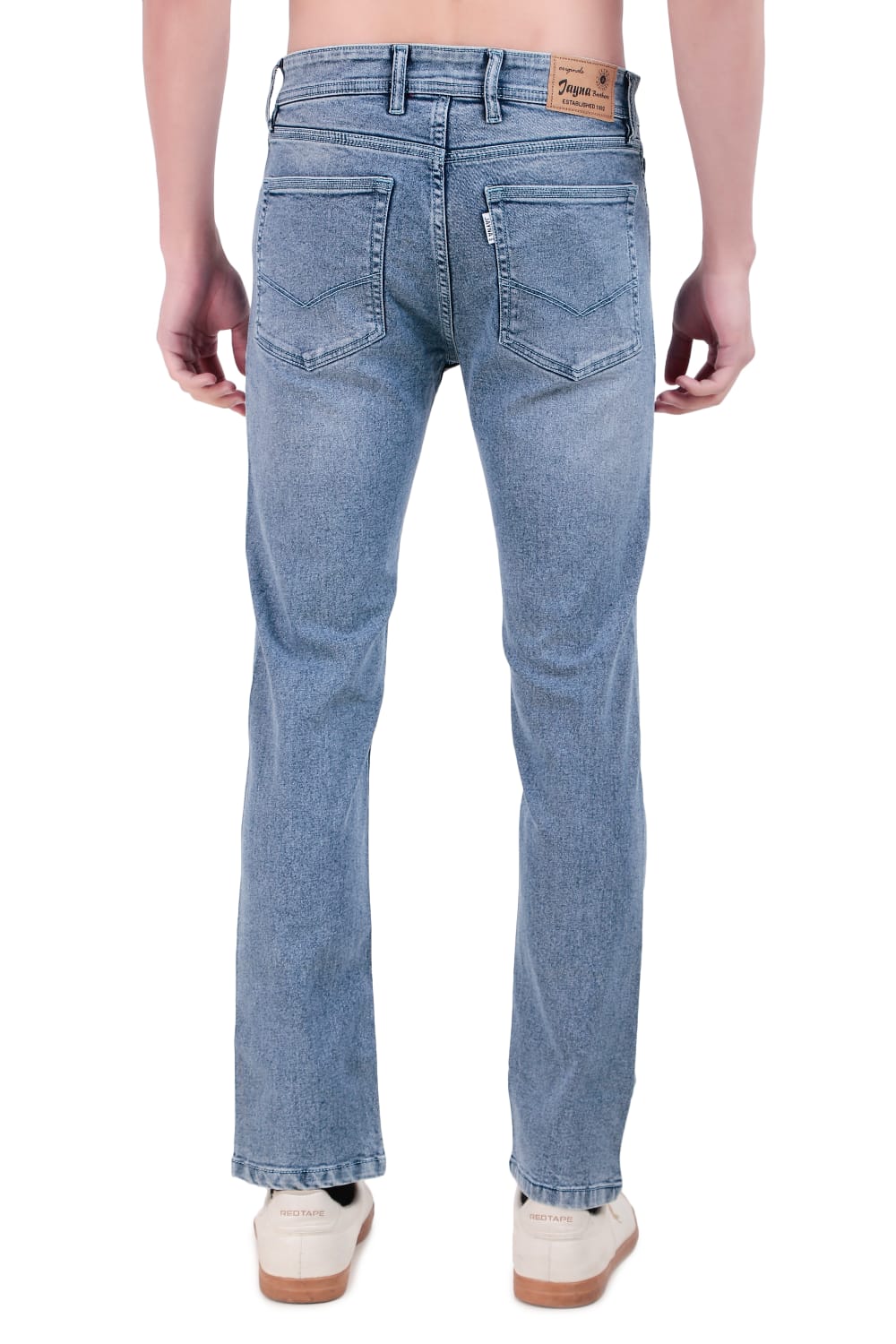 Mid-Blue Denim Jeans / Article no.- JB24
