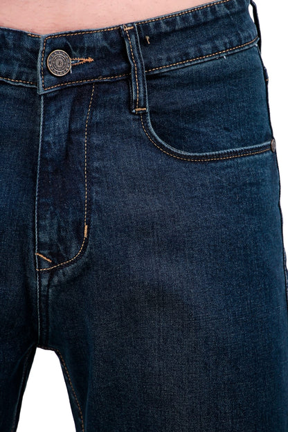 Blue Tinted Straight Fit Denim Jeans / Article no.- JB27
